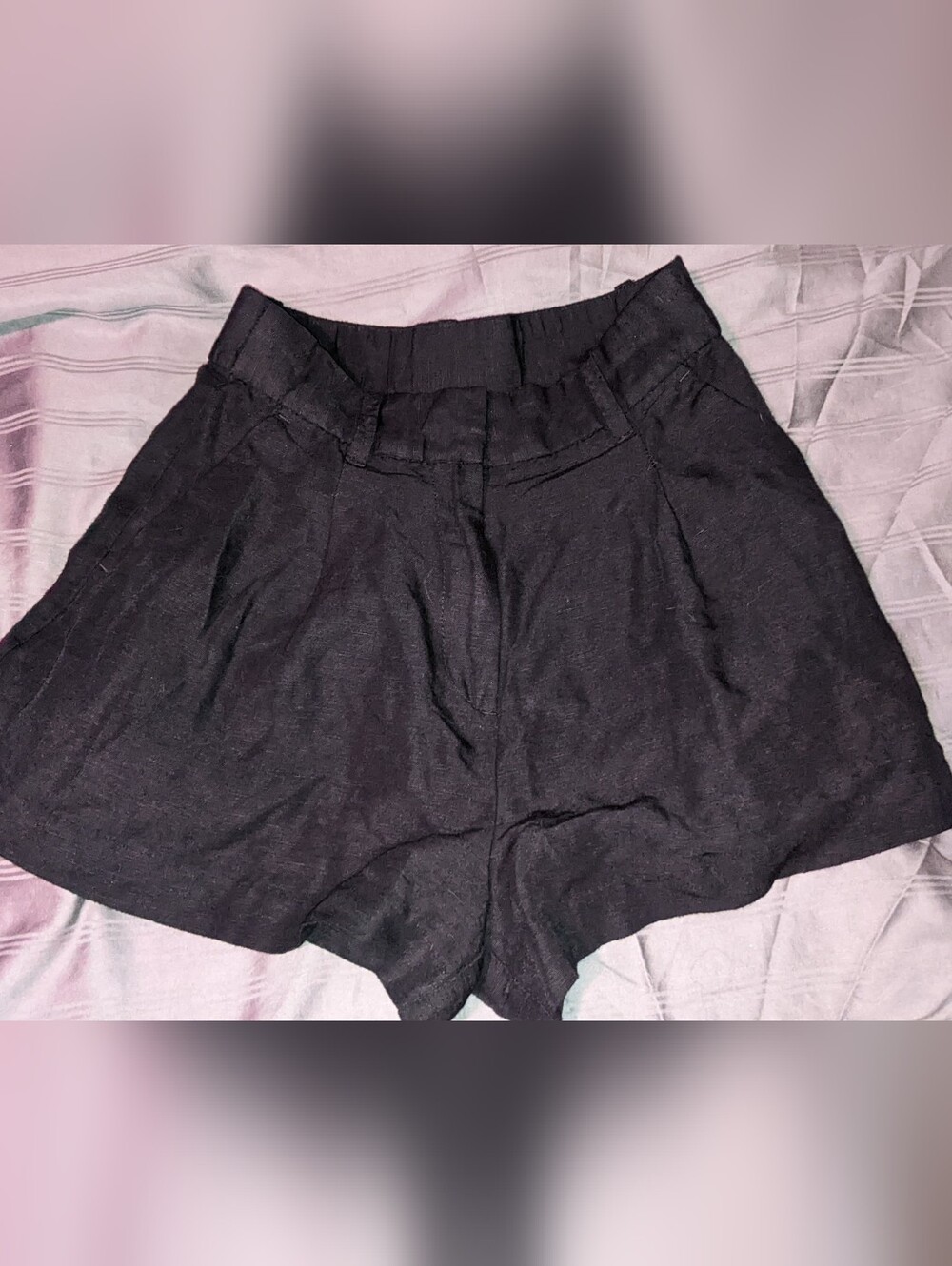 H&M Ladies Linen Blend Shorties